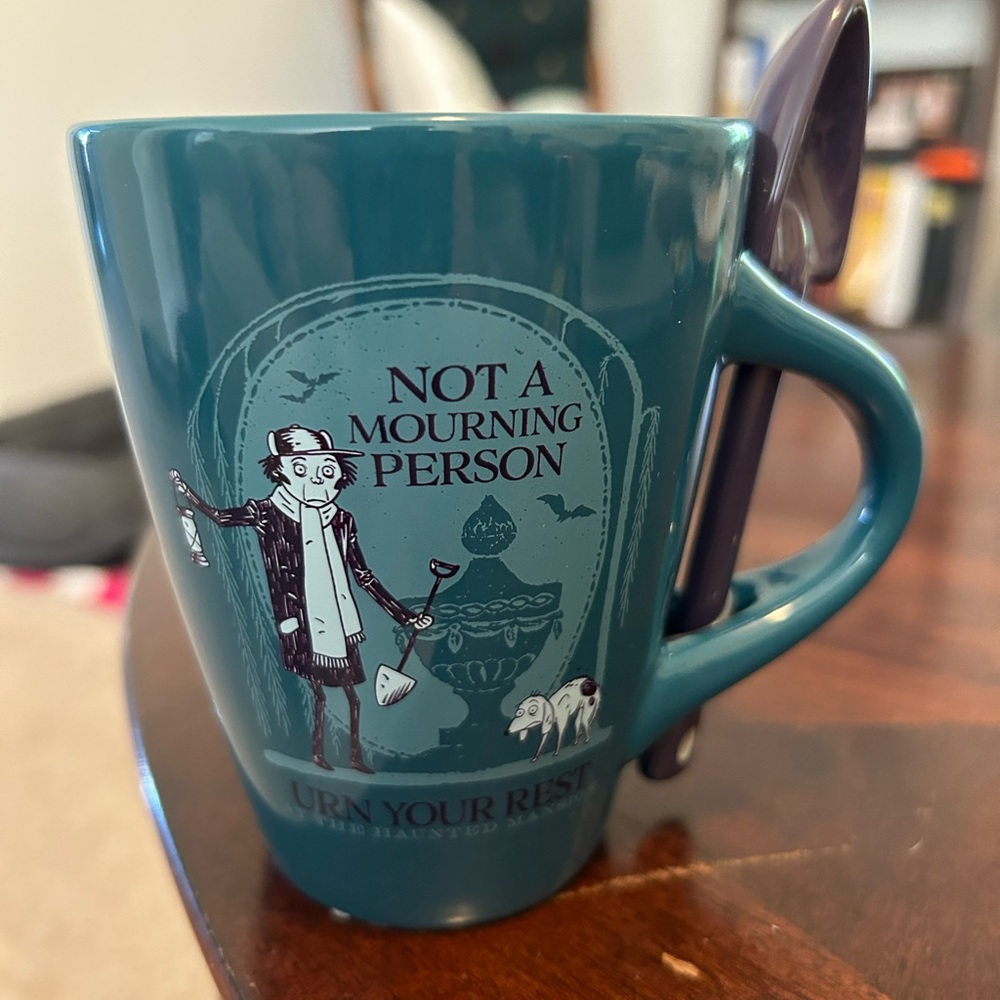 Disney Blue and Purple Coffee Mug Set